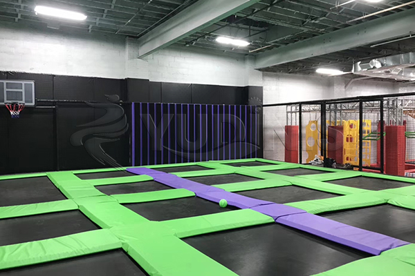 slam dunk area of jump giants trampoline park for sale