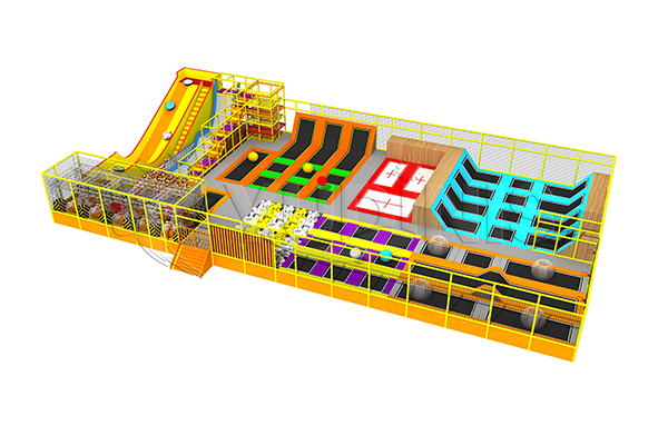 indoor playground trampoline park for sale