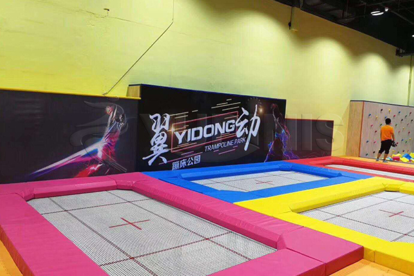 professional trampoline of jungle trampoline park for sale