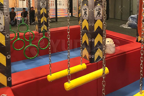 rope course of trampoline playground for sale